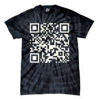 Funny Qr President Trump 4547 Dancing Dance Moves Maga Code Tie-Dye T-Shirt