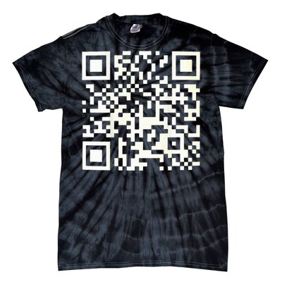 Funny Qr President Trump 4547 Dancing Dance Moves Maga Code Tie-Dye T-Shirt