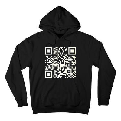 Funny Qr President Trump 4547 Dancing Dance Moves Maga Code Tall Hoodie