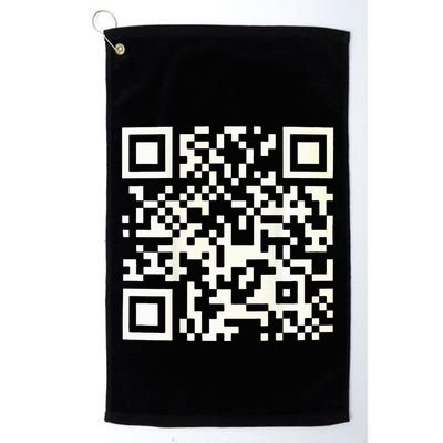Funny Qr President Trump 4547 Dancing Dance Moves Maga Code Golf Towel