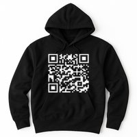 Funny Qr President Trump Dance Code Hoodie