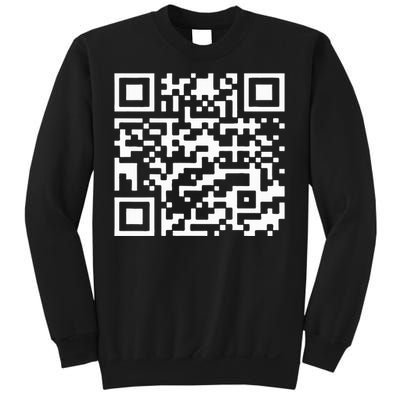 Funny Qr President Trump Dance Code Sweatshirt