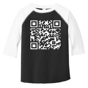 Funny Qr President Trump Dance Code Toddler Fine Jersey T-Shirt