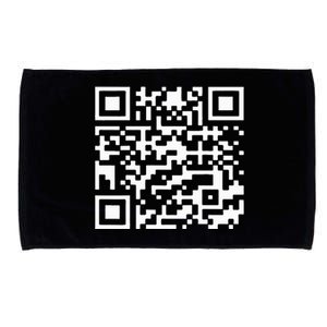 Funny Qr President Trump Dance Code Microfiber Hand Towel