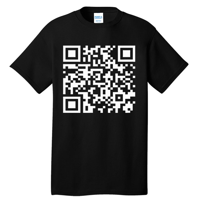 Funny Qr President Trump Dance Code 2025 Tall T-Shirt