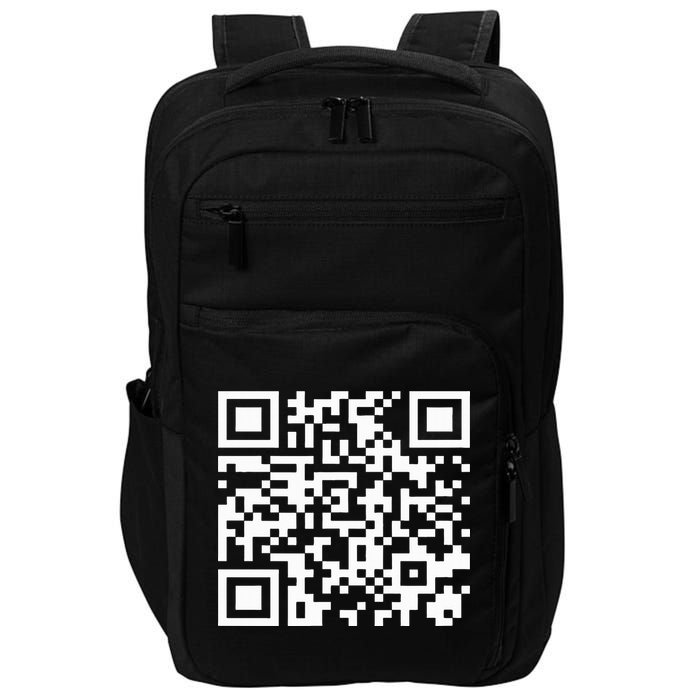 Funny Qr President Trump Dance Code 2025 Impact Tech Backpack