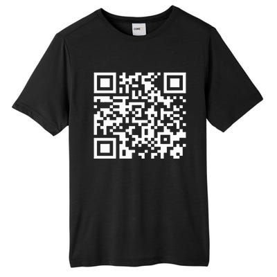 Funny Qr President Trump Dance Code 2025 Tall Fusion ChromaSoft Performance T-Shirt