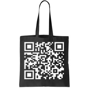 Funny Qr President Trump Dance Code 2025 Tote Bag