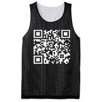 Funny Qr President Trump Dance Code 2025 Mesh Reversible Basketball Jersey Tank