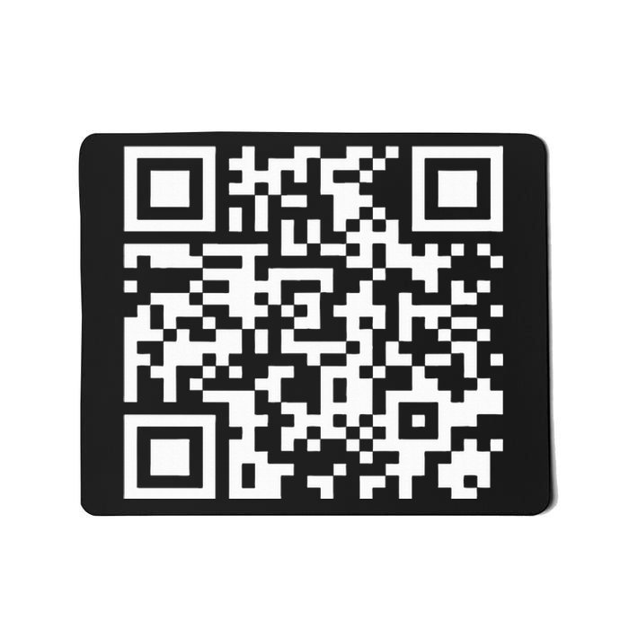 Funny Qr President Trump Dance Code 2025 Mousepad