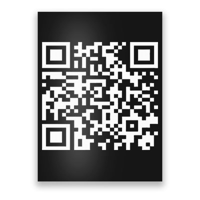 Funny Qr President Trump Dance Code 2025 Poster