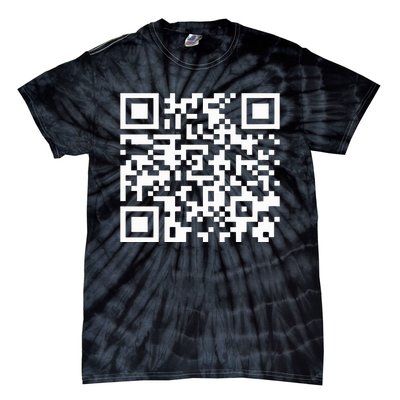 Funny Qr President Trump Dance Code 2025 Tie-Dye T-Shirt