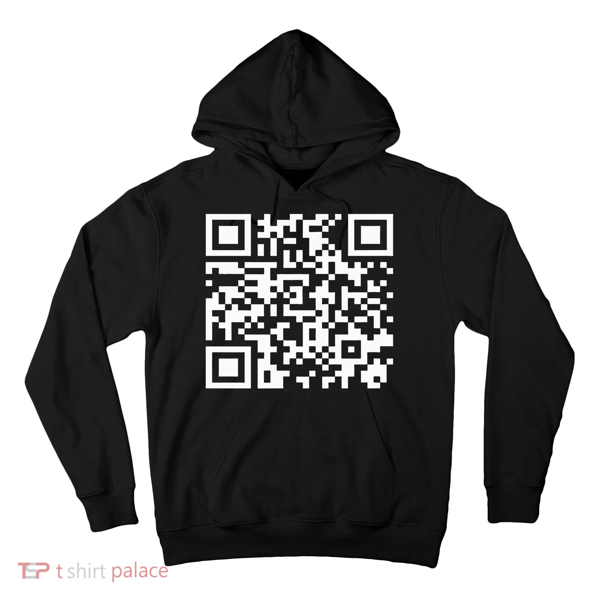 Funny Qr President Trump Dance Code 2025 Tall Hoodie