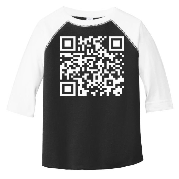 Funny Qr President Trump Dance Code 2025 Toddler Fine Jersey T-Shirt