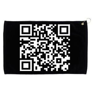 Funny Qr President Trump Dance Code 2025 Grommeted Golf Towel