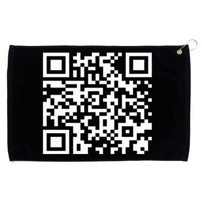 Funny Qr President Trump Dance Code 2025 Grommeted Golf Towel