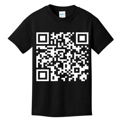 Funny Qr President Trump Dance Code 2025 Kids T-Shirt