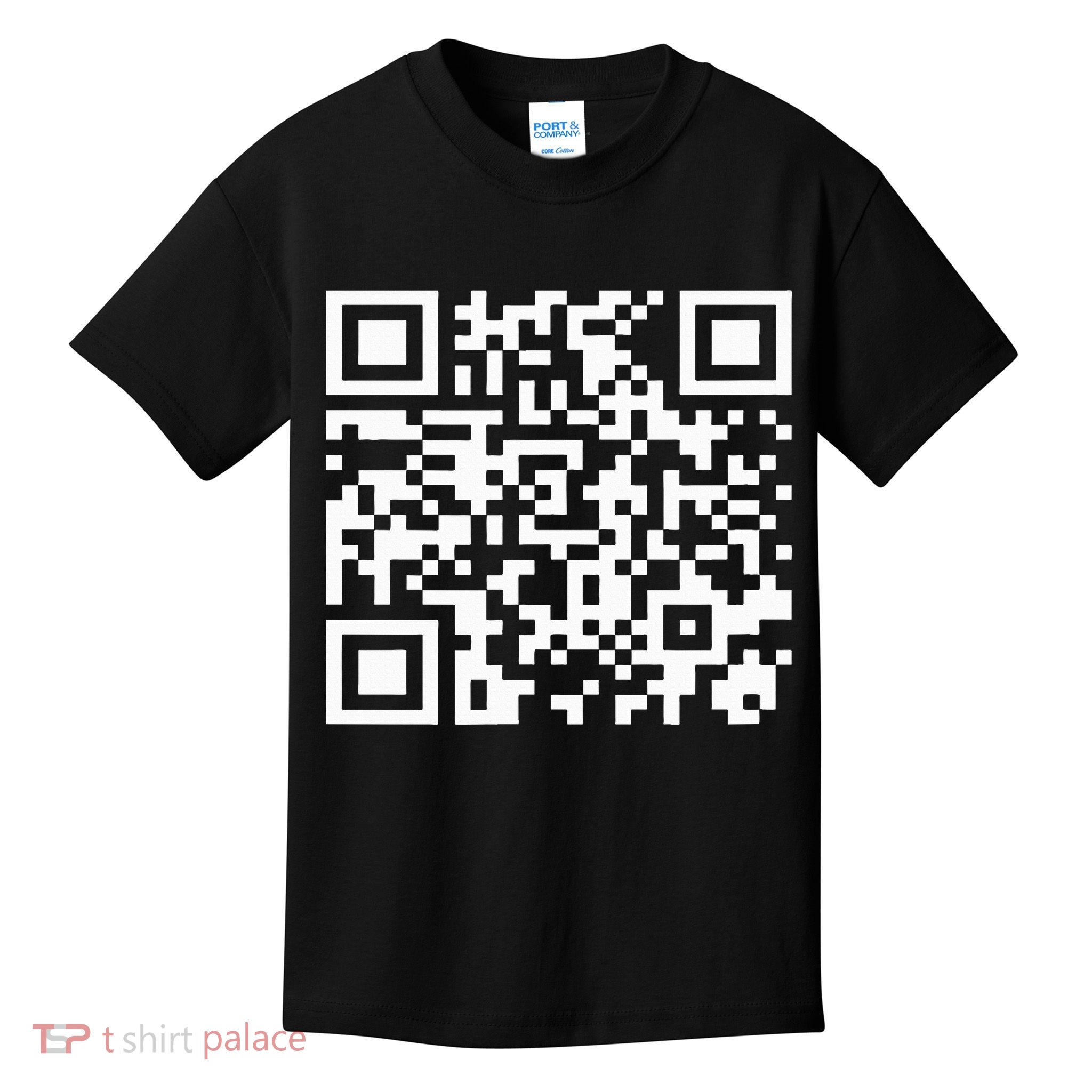 Funny Qr President Trump Dance Code 2025 Kids T-Shirt