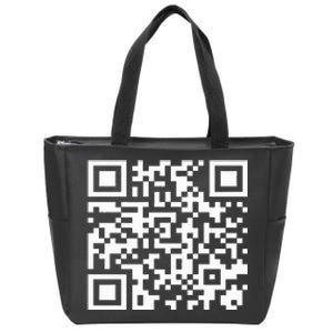 Funny Qr President Trump Dance Code 2025 Zip Tote Bag