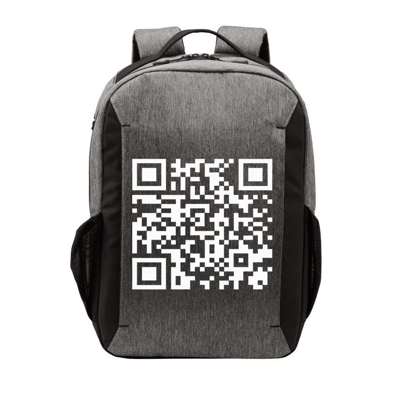 Funny Qr President Trump Dance Code 2025 Vector Backpack