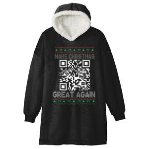 Funny Qr President Trump 4547 Dancing Dance Moves Maga Hooded Wearable Blanket