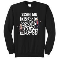 Funny Qr President Trump 4547 Trump Dancing Code Sweatshirt