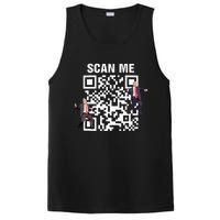 Funny Qr President Trump 4547 Trump Dancing Code PosiCharge Competitor Tank