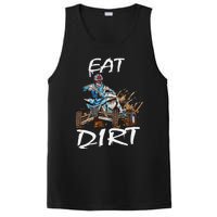 Funny Quad Rider Eat Dirt ATV Biker Quad Saying PosiCharge Competitor Tank