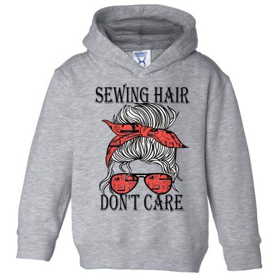 Funny Quilting Seamstress Sewing Themed Toddler Hoodie