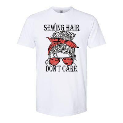 Funny Quilting Seamstress Sewing Themed Softstyle® CVC T-Shirt