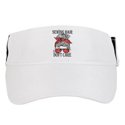 Funny Quilting Seamstress Sewing Themed Adult Drive Performance Visor