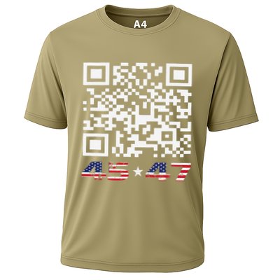 Funny Qr Scan Me President Trump 4547 Dance Code Performance Shirt