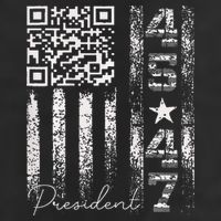 Funny Qr Scan Me President 4547 Trump Dancing Code Golf Towel