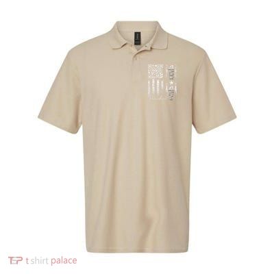 Funny Qr Scan Me President 4547 Trump Dancing Code Polo
