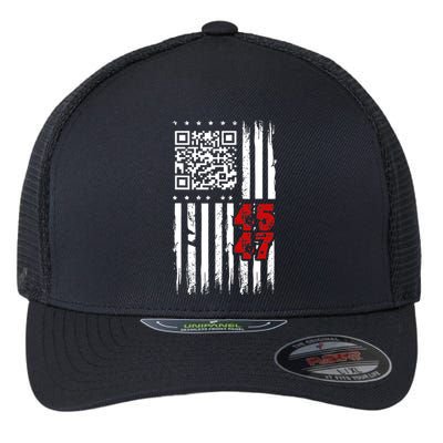 Funny Qr Scan Code Jokes Humor Hidden Message Sarcastic Flexfit Unipanel Trucker Cap