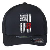 Funny Qr Scan Code Jokes Humor Hidden Message Sarcastic Flexfit Unipanel Trucker Cap