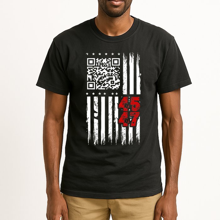Funny Qr Scan Code Jokes Humor Hidden Message Sarcastic Tall T-Shirt