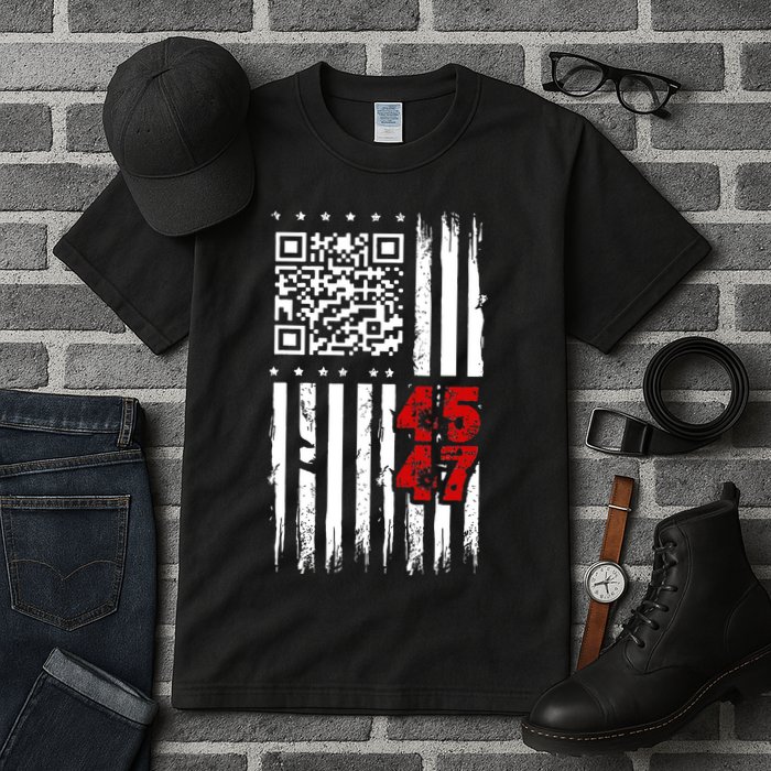 Funny Qr Scan Code Jokes Humor Hidden Message Sarcastic Tall T-Shirt