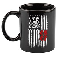 Funny Qr Scan Code Jokes Humor Hidden Message Sarcastic 11oz C Handle Ceramic Mug