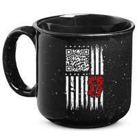 Funny Qr Scan Code Jokes Humor Hidden Message Sarcastic 15oz Campfire Ceramic Mug