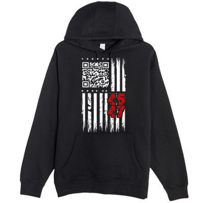 Funny Qr Scan Code Jokes Humor Hidden Message Sarcastic Premium Pullover Hoodie