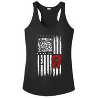 Funny Qr Scan Code Jokes Humor Hidden Message Sarcastic Ladies PosiCharge Competitor Racerback Tank