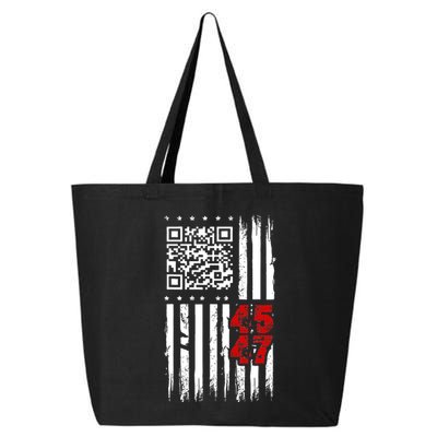 Funny Qr Scan Code Jokes Humor Hidden Message Sarcastic 25L Jumbo Tote