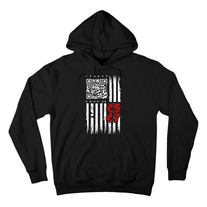 Funny Qr Scan Code Jokes Humor Hidden Message Sarcastic Tall Hoodie