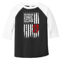 Funny Qr Scan Code Jokes Humor Hidden Message Sarcastic Toddler Fine Jersey T-Shirt
