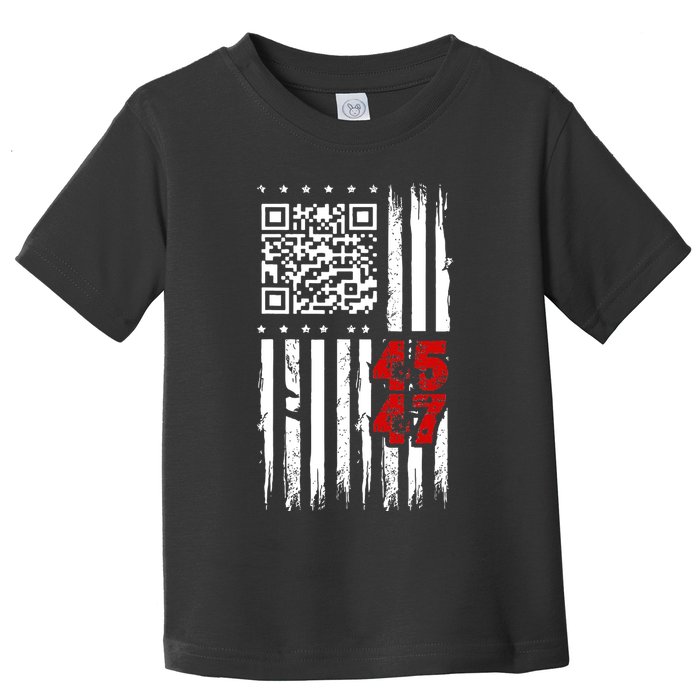 Funny Qr Scan Code Jokes Humor Hidden Message Sarcastic Toddler T-Shirt