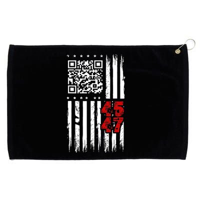 Funny Qr Scan Code Jokes Humor Hidden Message Sarcastic Grommeted Golf Towel
