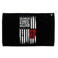 Funny Qr Scan Code Jokes Humor Hidden Message Sarcastic Grommeted Golf Towel