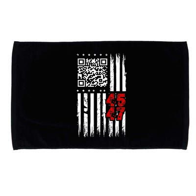 Funny Qr Scan Code Jokes Humor Hidden Message Sarcastic Microfiber Hand Towel