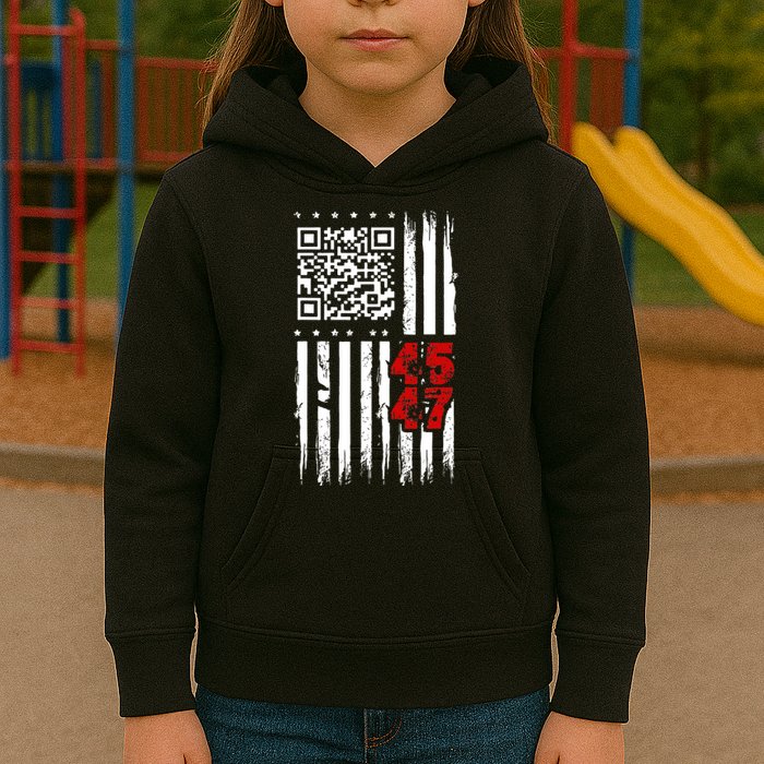 Funny Qr Scan Code Jokes Humor Hidden Message Sarcastic Kids Hoodie